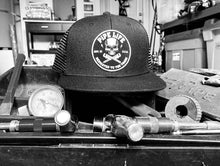 Load image into Gallery viewer, OG Skull Flatbill Mesh Trucker Hat