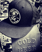 Load image into Gallery viewer, OG Skull Flatbill Mesh Trucker Hat