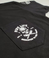 Load image into Gallery viewer, OG Skull Logo Heavy Duty Pocket Tee