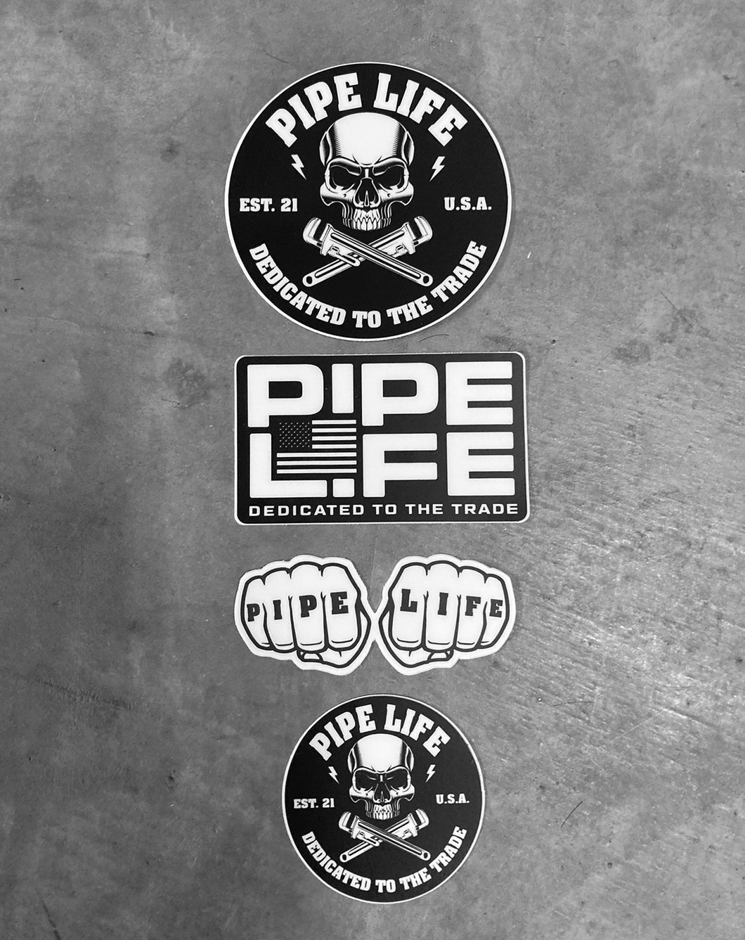 4 Sticker Combo Pack